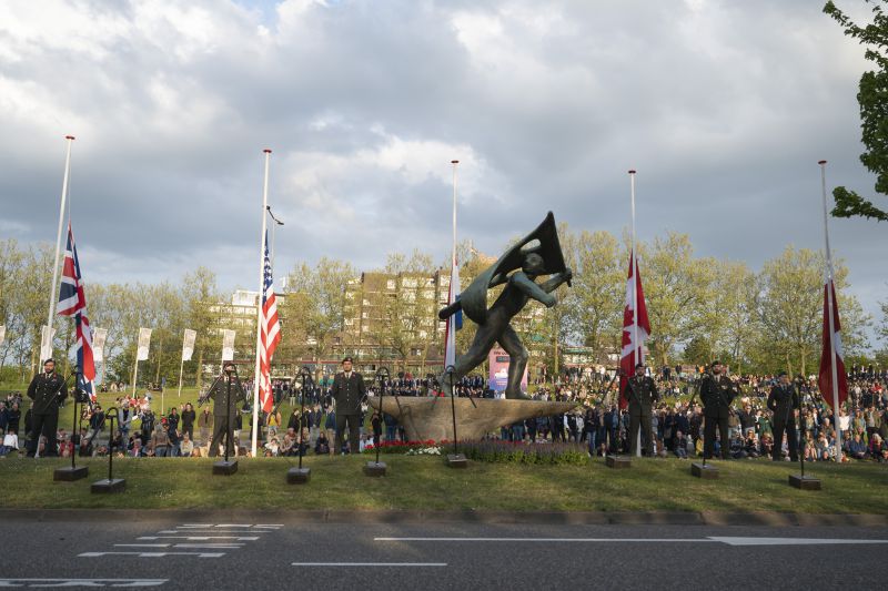 Dodenherdenking Nijmegen 4 mei 2022
